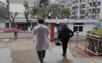 雪天上門(mén)送溫暖，便民服務(wù)零距離